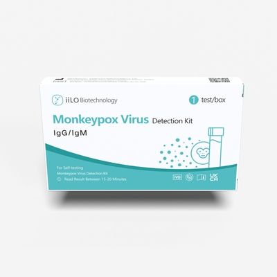 iILO κολλοειδής χρυσή μέθοδος εξαρτήσεων δοκιμής ιών IGM IGG Monkeypox