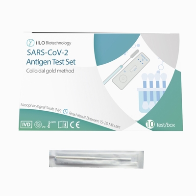 99% τιμή SAR-CoV-2 καθορισμένη Nasopharyngeal πατσαβούρα 10 εργοστασίων ακρίβειας δοκιμής αντιγόνων δοκιμή/κιβώτιο